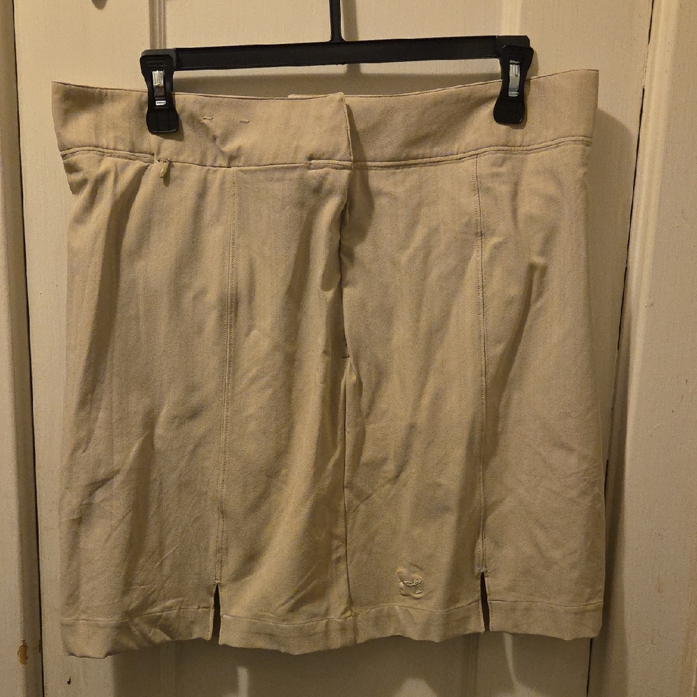 Under Armour Cream Mini Skirt